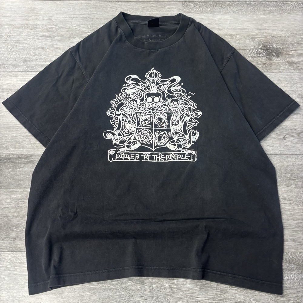 RARE Number (N)ine S01 2001 Anniversary Graphic T Shirt With Skull Design Sz M